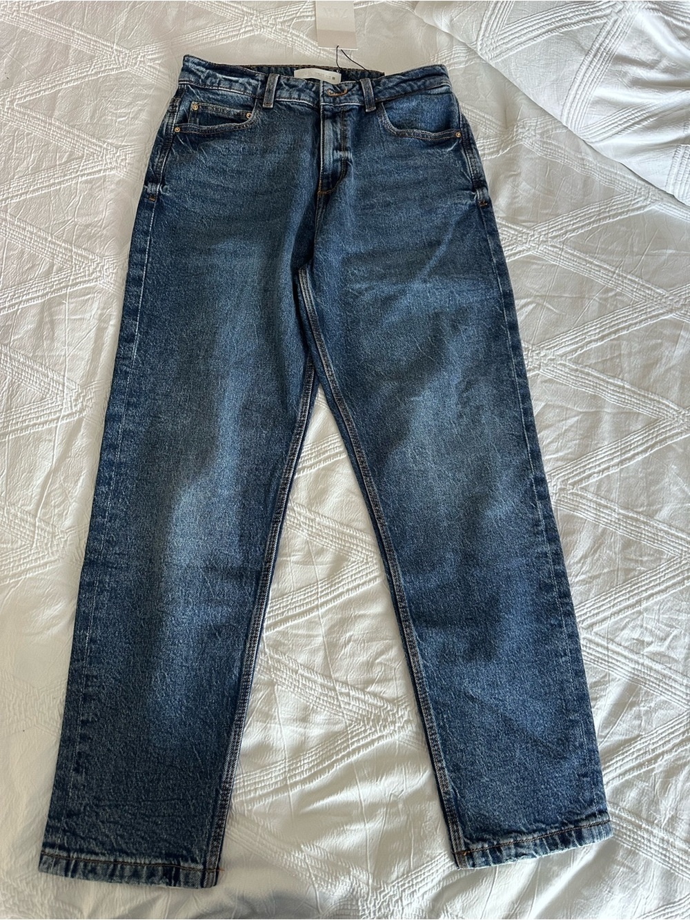Zara Women’s Straight Jeans in Denim - Picture 4 of 8